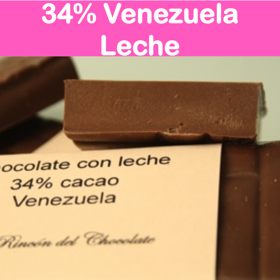 Chocolate con Leche Venezuela 34%