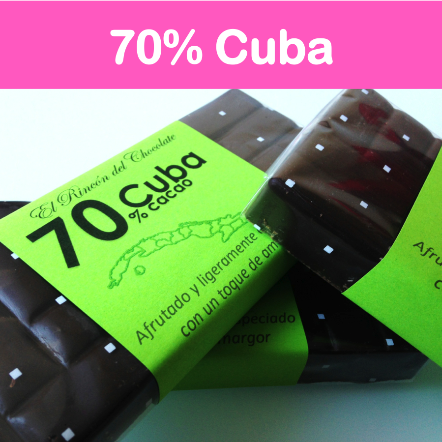 Chocolate Negro Cuba 70%