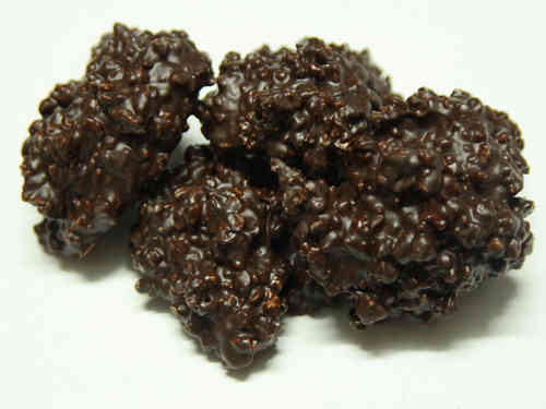 Rocas de Chocolate Negro con Almendra Crocanti