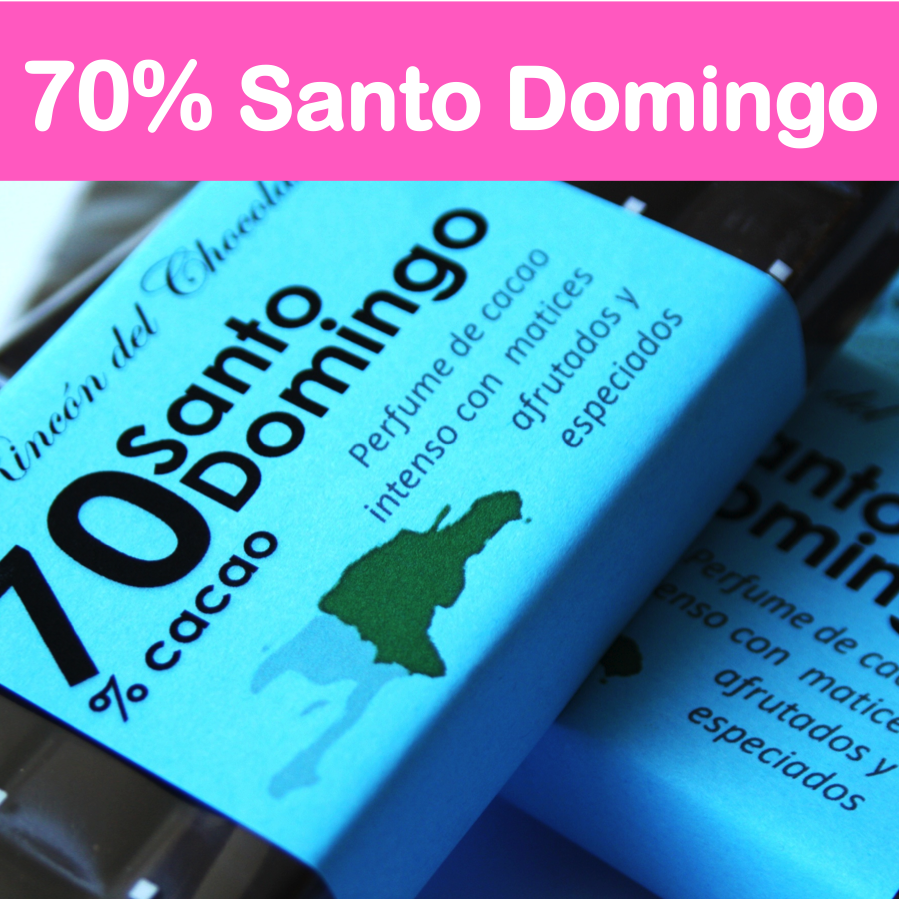 Chocolate Negro Santo Domingo 70%